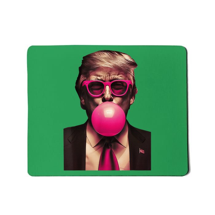 Trump Bubble Gum Funny Mousepad