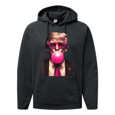 Trump Bubble Gum Performance Fleece Hoodie