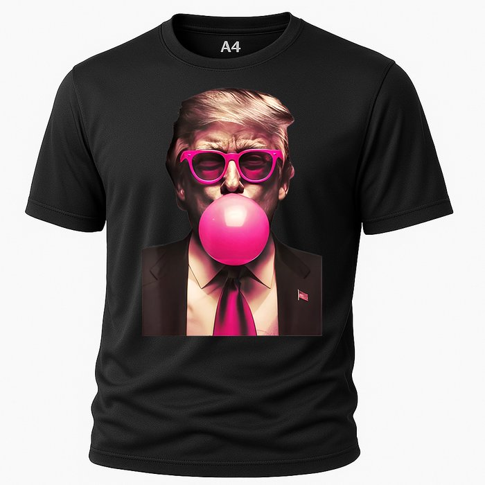 Trump Bubble Gum Cooling Performance Crew T-Shirt