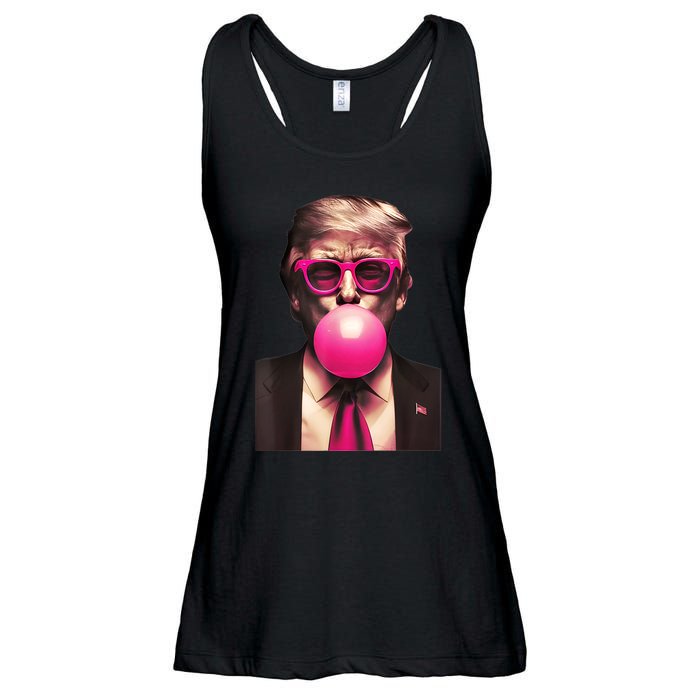 Trump Bubble Gum Ladies Essential Flowy Tank