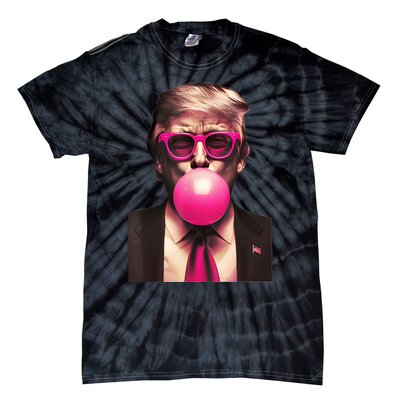 Trump Bubble Gum Tie-Dye T-Shirt