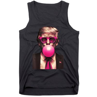 Trump Bubble Gum Tank Top