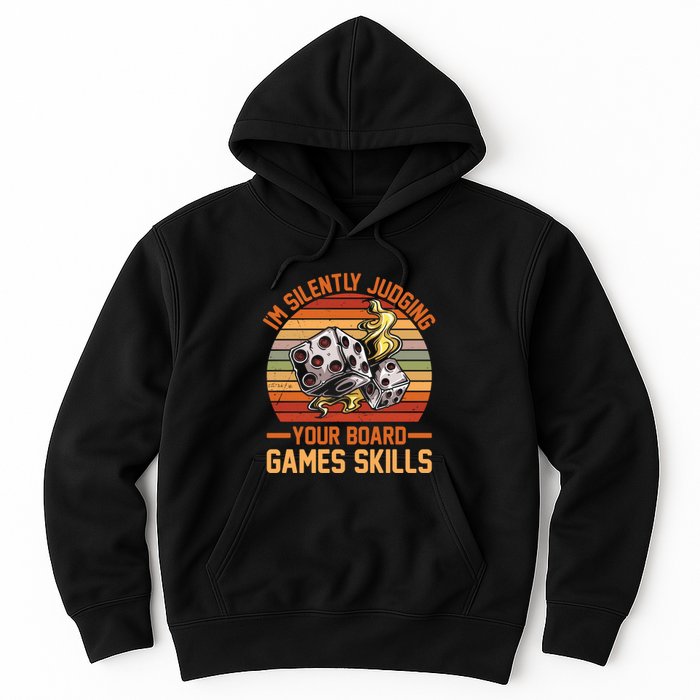 Tabletop Board Games Strategy Humor Hoodie