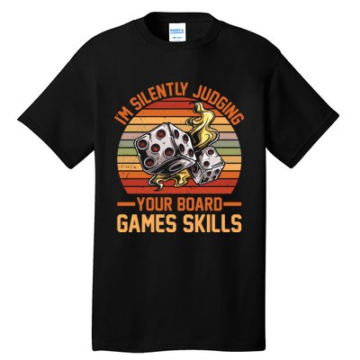 Tabletop Board Games Strategy Humor Tall T-Shirt