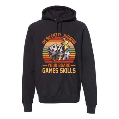 Tabletop Board Games Strategy Humor Premium Hoodie