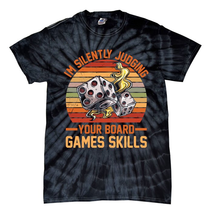 Tabletop Board Games Strategy Humor Tie-Dye T-Shirt