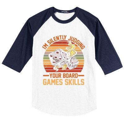 Tabletop Board Games Strategy Humor Baseball Sleeve Shirt