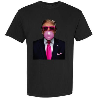 Trump Bubble Gum 2024 Vote President Funny Cute Garment-Dyed Heavyweight T-Shirt