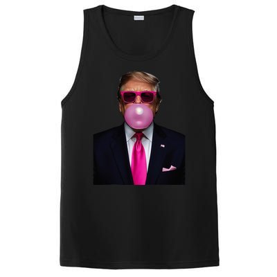 Trump Bubble Gum 2024 Vote President Funny Cute PosiCharge Competitor Tank