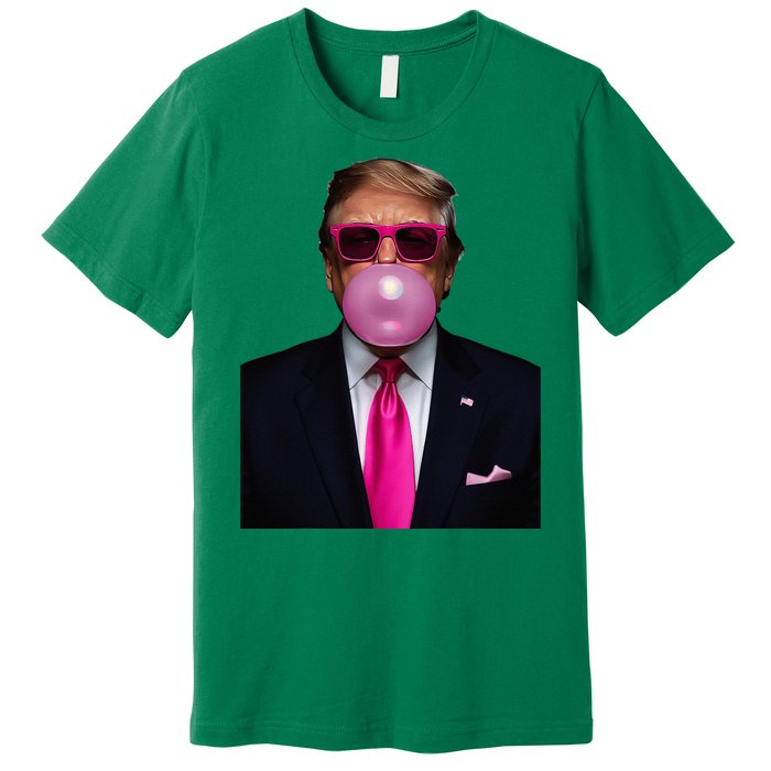 Trump Bubble Gum 2024 Vote President Funny Cute Premium T-Shirt