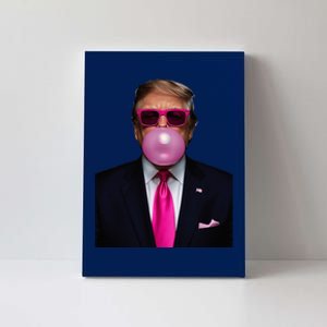 Trump Bubble Gum 2024 Vote President Funny Cute Canvas