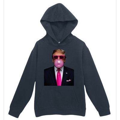 Trump Bubble Gum 2024 Vote President Funny Cute Urban Pullover Hoodie