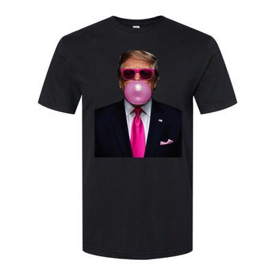 Trump Bubble Gum 2024 Vote President Funny Cute Softstyle CVC T-Shirt