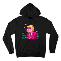 Trump B.U.B.B.L.E Gum Flower 2024 Vote President Hoodie