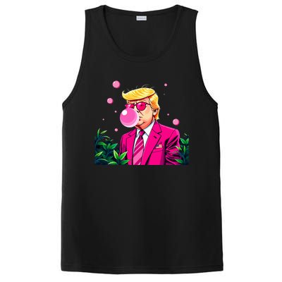 Trump B.U.B.B.L.E Gum Flower 2024 Vote President PosiCharge Competitor Tank