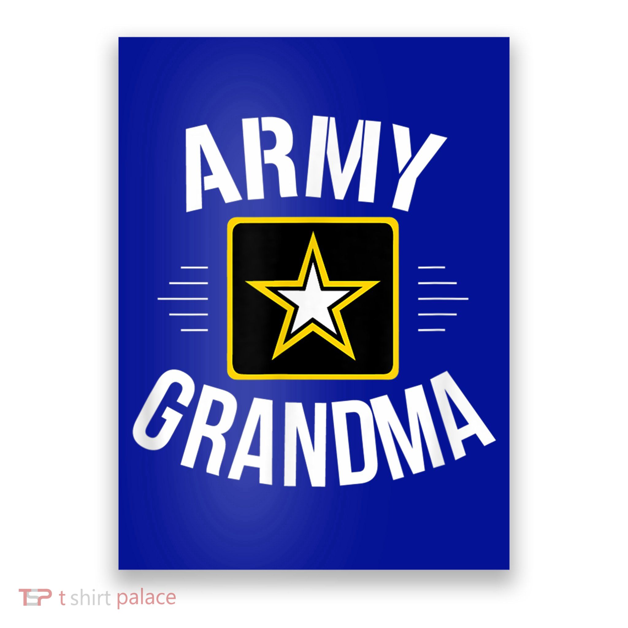 The Best Gift For Army Grandma Poster