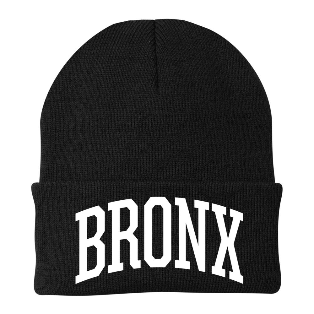 The Bronx Gift New York City Nyc Bronx Gift Hooded Beanie