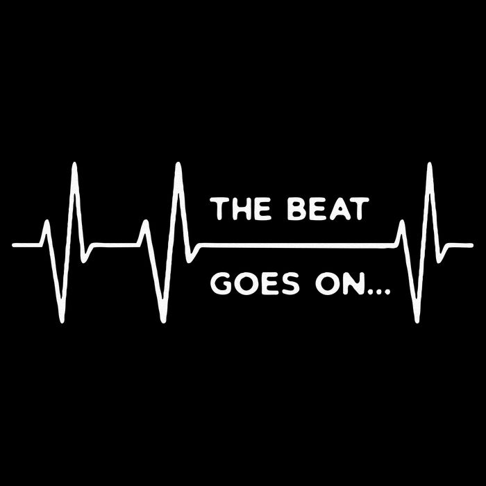 The Beat goes on..Heartbeat Rehab After Surgery Heart OP  Cooling Performance Crew T-Shirt