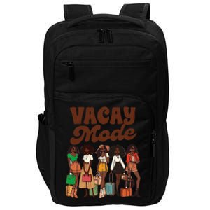 Trip Black Girl Travel Vacation Besties Trip Vacay Mod Impact Tech Backpack