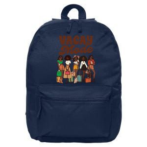 Trip Black Girl Travel Vacation Besties Trip Vacay Mod 16 in Basic Backpack