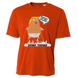 Trump Balloon Gift Cooling Performance Crew T-Shirt