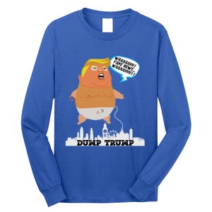 Trump Balloon Gift Long Sleeve Shirt