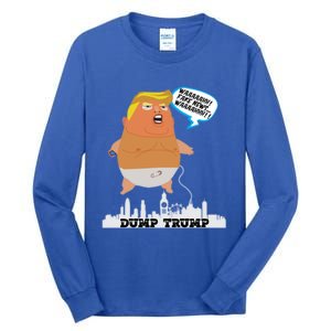 Trump Balloon Gift Tall Long Sleeve T-Shirt