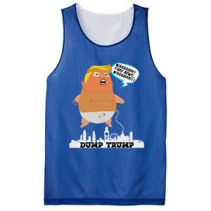 Trump Balloon Gift Mesh Reversible Basketball Jersey Tank