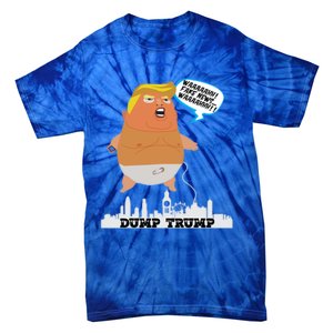 Trump Balloon Gift Tie-Dye T-Shirt