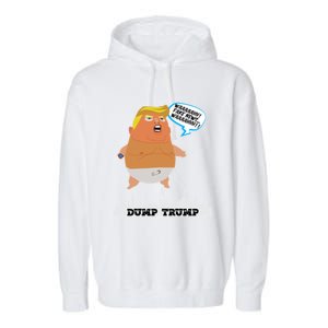 Trump Balloon Gift Garment-Dyed Fleece Hoodie