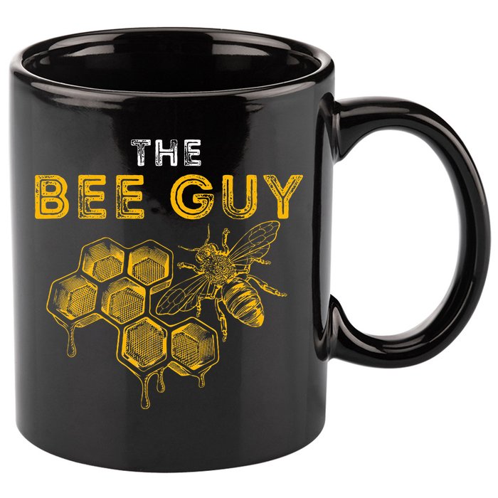 The Bee Guy Bee Lover Beekeeping & Beekeeper 11oz C Handle Ceramic Mug