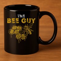The Bee Guy Bee Lover Beekeeping & Beekeeper 11oz C Handle Ceramic Mug