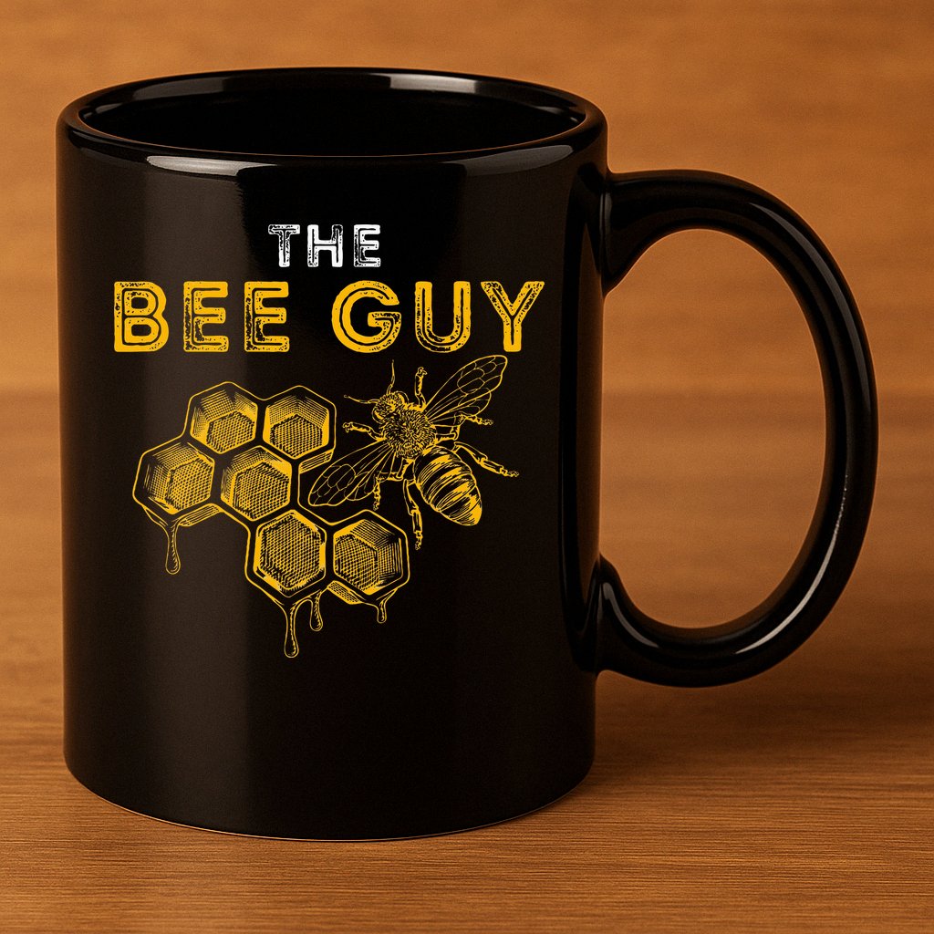 The Bee Guy Bee Lover Beekeeping & Beekeeper 11oz C Handle Ceramic Mug