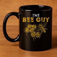 The Bee Guy Bee Lover Beekeeping & Beekeeper 11oz C Handle Ceramic Mug