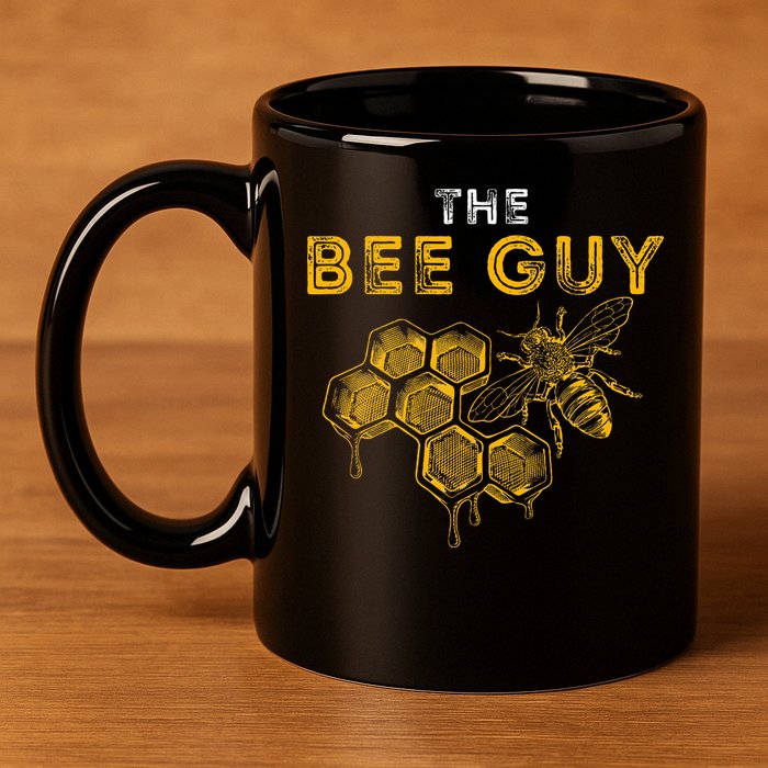The Bee Guy Bee Lover Beekeeping & Beekeeper 11oz C Handle Ceramic Mug