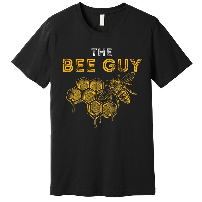 The Bee Guy Bee Lover Beekeeping & Beekeeper Premium T-Shirt