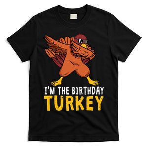 Thanksgiving Birthday Gifts Funny Bday Born on Thanksgiving T-Shirt