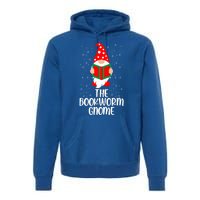 The Bookworm Gnome Christmas Gnome Book Reading Enthusiast Gift Premium Hoodie