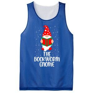 The Bookworm Gnome Christmas Gnome Book Reading Enthusiast Gift Mesh Reversible Basketball Jersey Tank