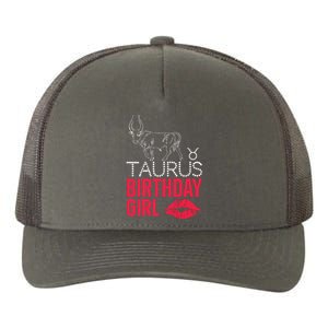 Taurus Birthday Girl Yupoong Adult 5-Panel Trucker Hat