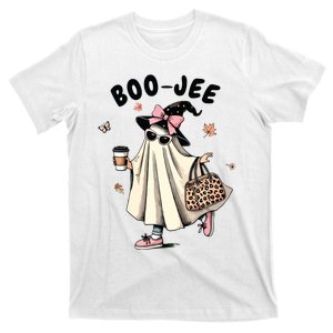 Trendy Boojee Ghost Halloween Coffee Lover Halloween Party Sweat T-Shirt