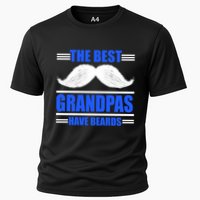 The Best Grandpas Have Beards Meaningful Gift Cooling Performance Crew T-Shirt