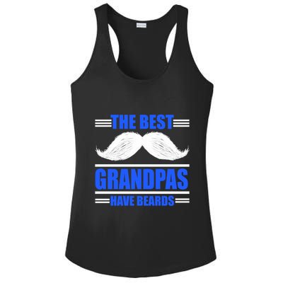 The Best Grandpas Have Beards Meaningful Gift Ladies PosiCharge Competitor Racerback Tank