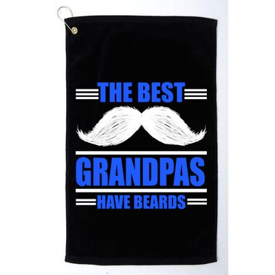 The Best Grandpas Have Beards Meaningful Gift Golf Towel
