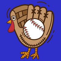 Turkey Baseball Glove Thanksgiving Day Catchers Dads Gift T-Shirt