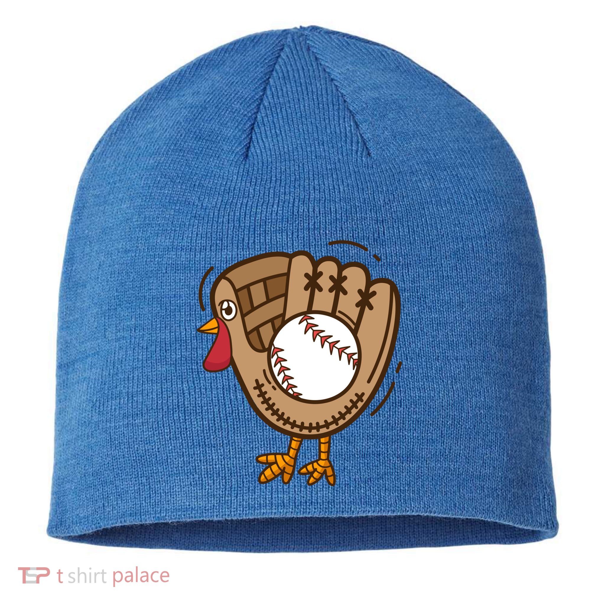 Turkey Baseball Glove Thanksgiving Day Catchers Dads Gift Sustainable Beanie