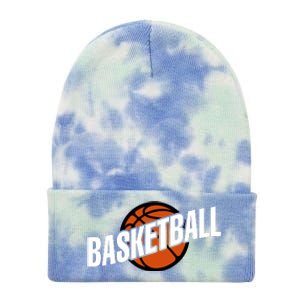 Team Basketball Gift For Basketball Player Sport Team Tie Dye 12in Knit Beanie