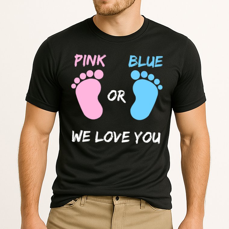 Team Boy Girl Gender Reveal Gift Cooling Performance Crew T-Shirt