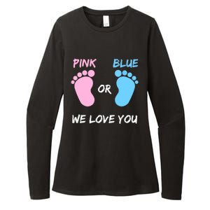 Team Boy Girl Gender Reveal Gift Womens CVC Long Sleeve Shirt