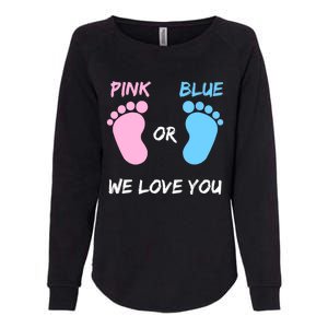 Team Boy Girl Gender Reveal Gift Womens California Wash Sweatshirt